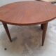 Round Scandinavian coffee table
