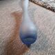 Vintage glass soliflore vase