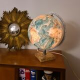Taride Vintage Globe 1980 (Marble aluminum paper)