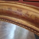 Grand miroir ovale