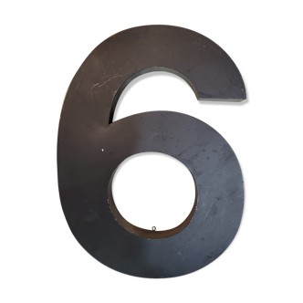 Number "6"