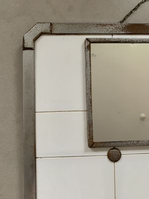 Carreaux Miroir Triangulaires 20x20 Cm - Lot De 4 Pièces, Bords Facettés - Décoration Murale, Salle De Bain, Facile à Coller