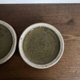 Set of 6 dessert plates by Pierre Digan, La Borme 1970