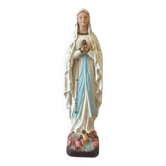Vierge Marie polychrome 1940/1960.