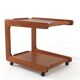 Danish design teak trolley - mid century modern