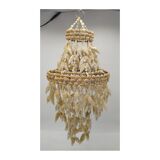 Suspension vintage cowries shells