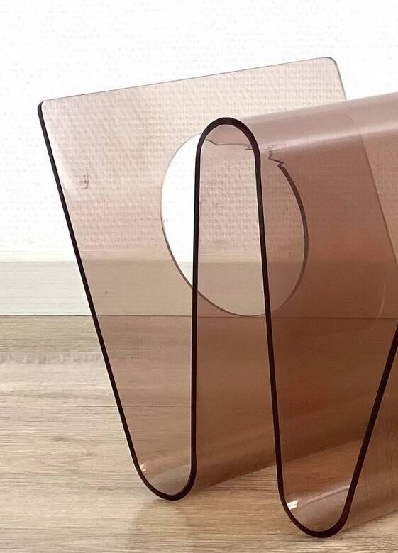 Michel Dumas Pexiglas magazine rack