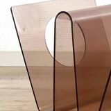 Michel Dumas Pexiglas magazine rack