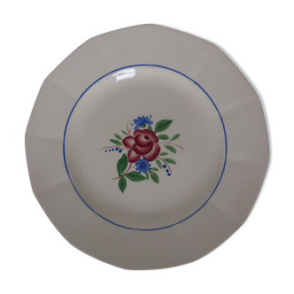 Digoin Sarreguemines round dish