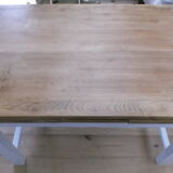 Farm table with extension cords