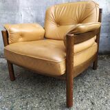 Scandinavian leather lounge