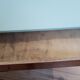 Commode  vintage bois et bleu