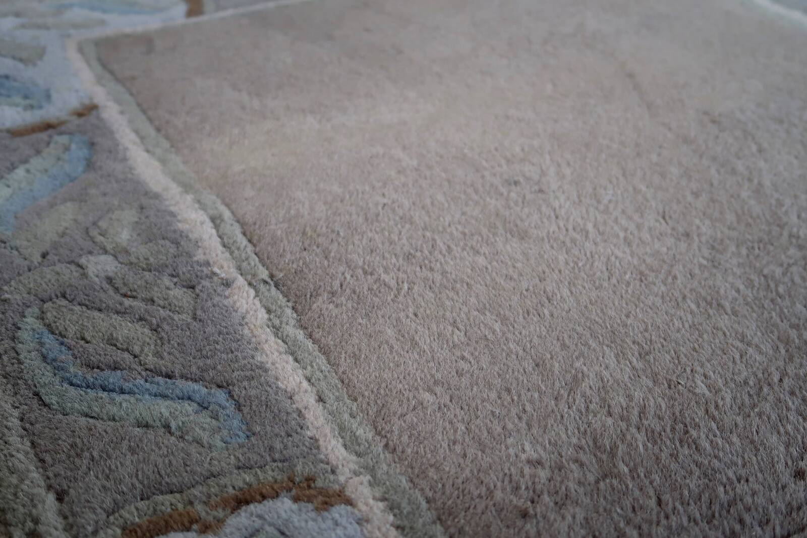 Tapis Vintage Khaden Tibétain en Laine (71cm x 141cm), Années 1970