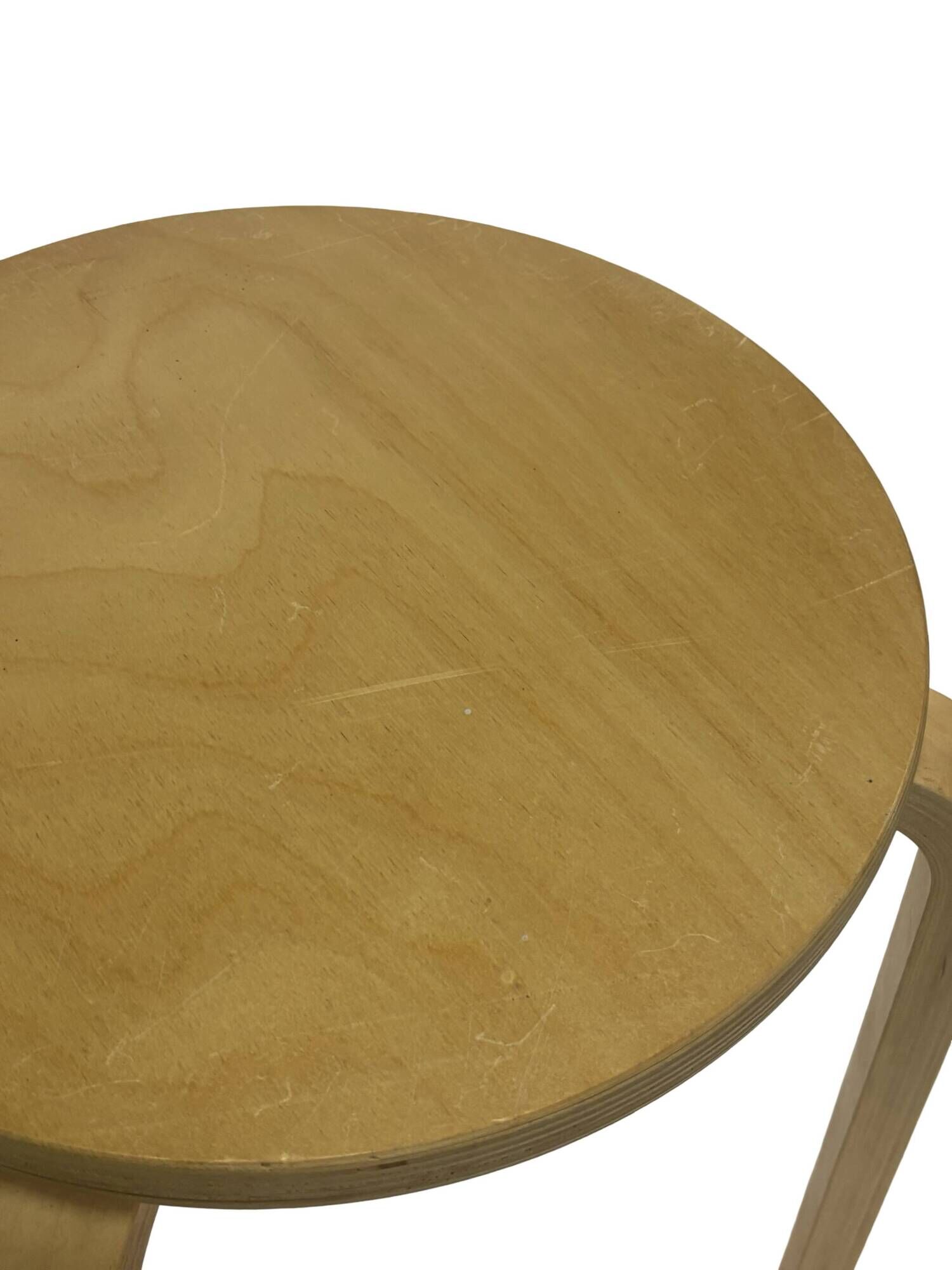 Set of 4 Ikea Frosta stools- vintage stools in Aalto for Artek style