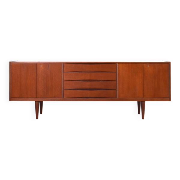 Buffet en teck du milieu du siècle de Skeie & Co. Norheimsund, années 1960.