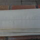 Blue flowered Métis sheet