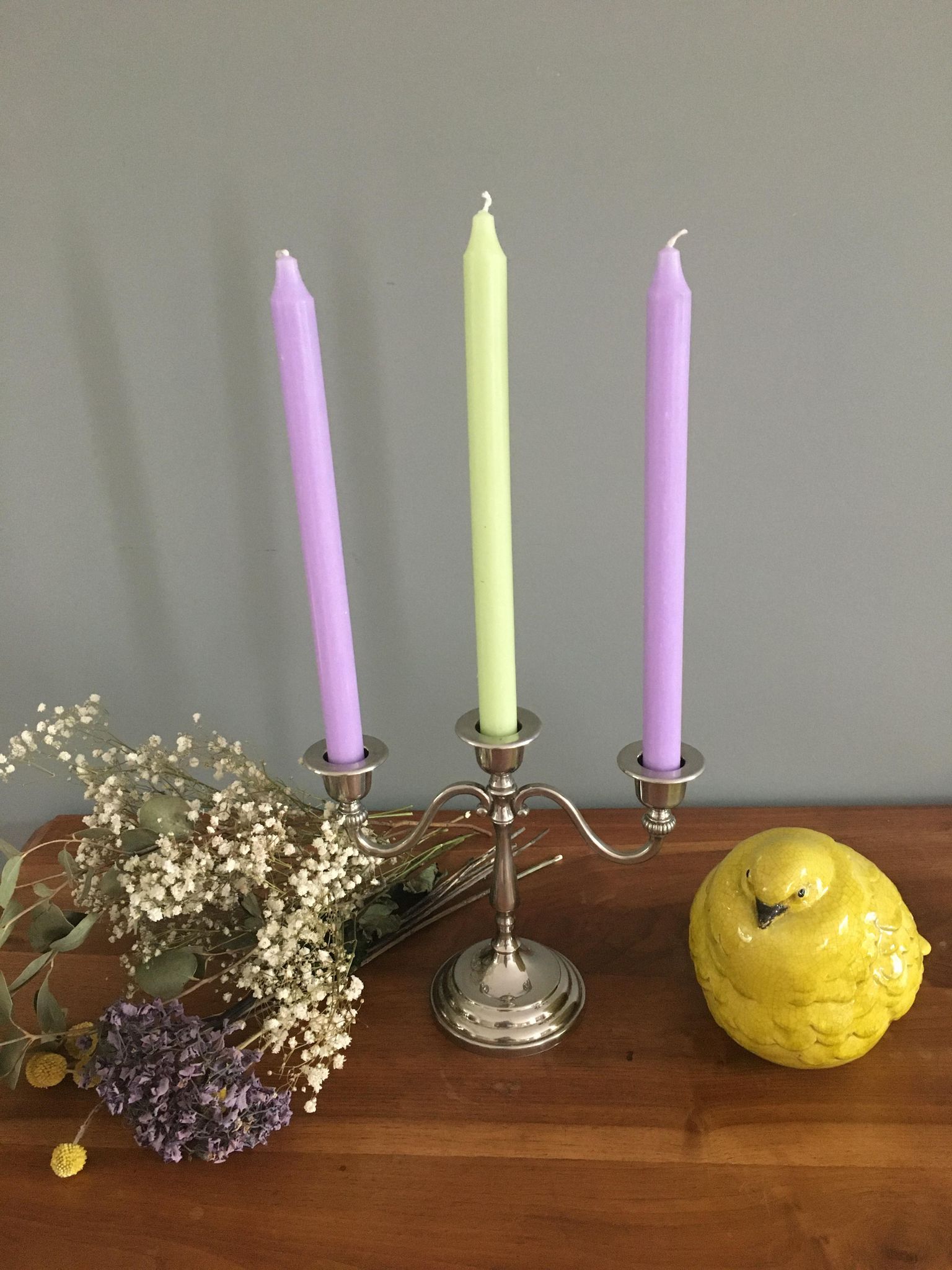 Vintage candlestick 3 branches