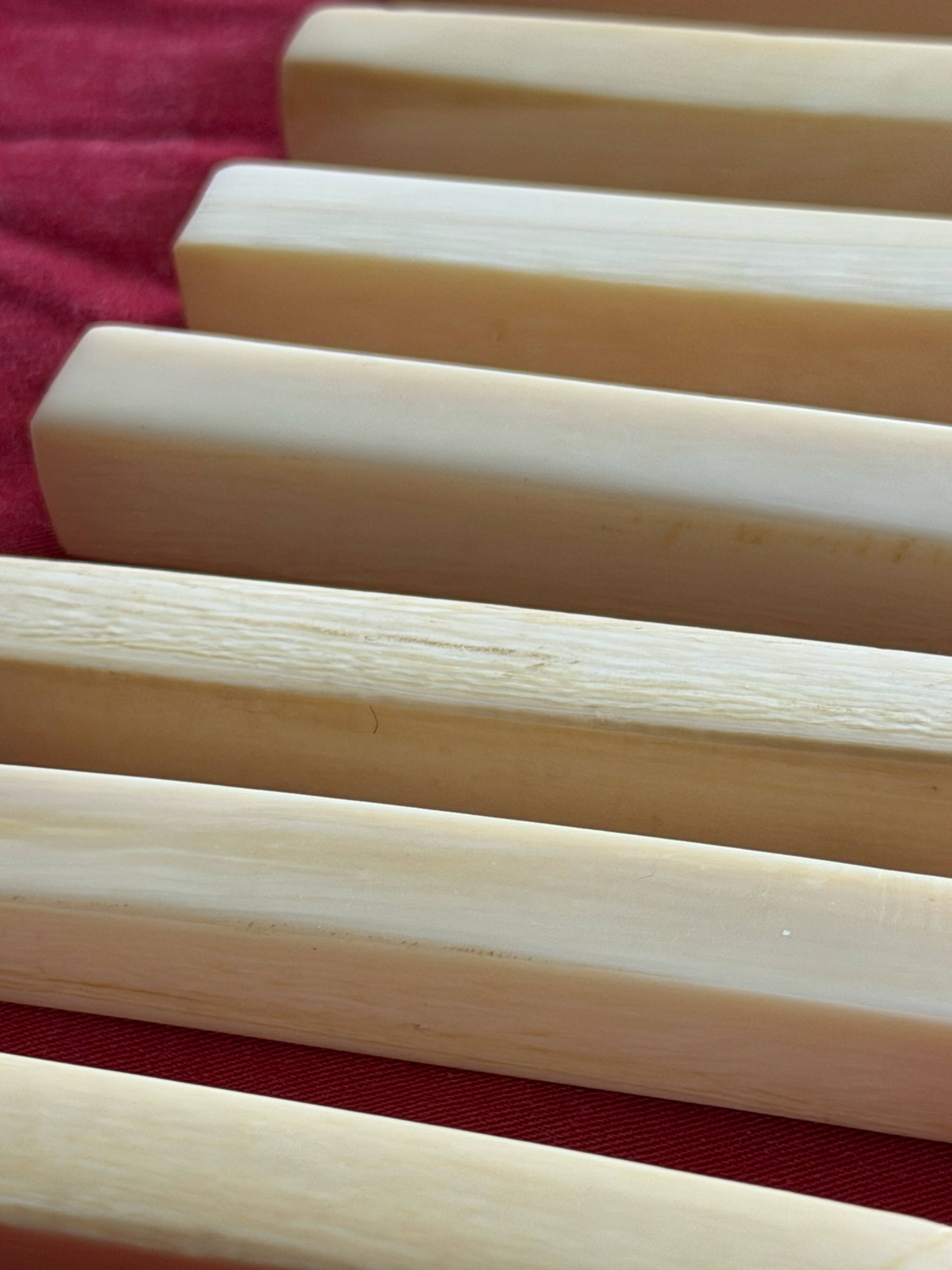 11 ivory knife rests