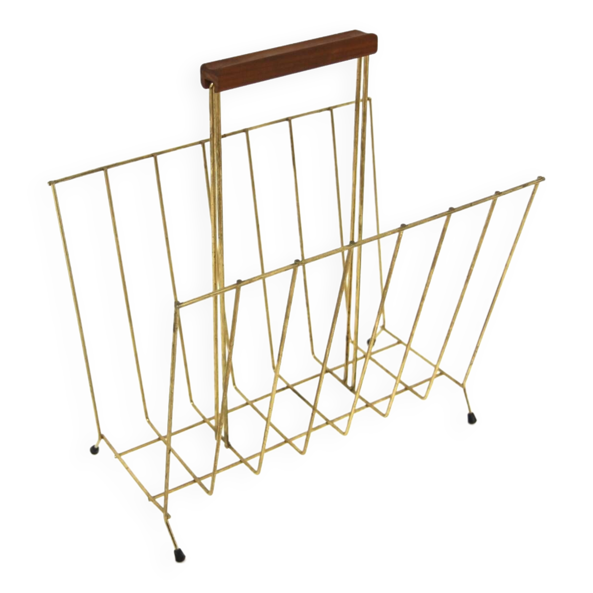 Metal magazine rack, Sweden, 1940