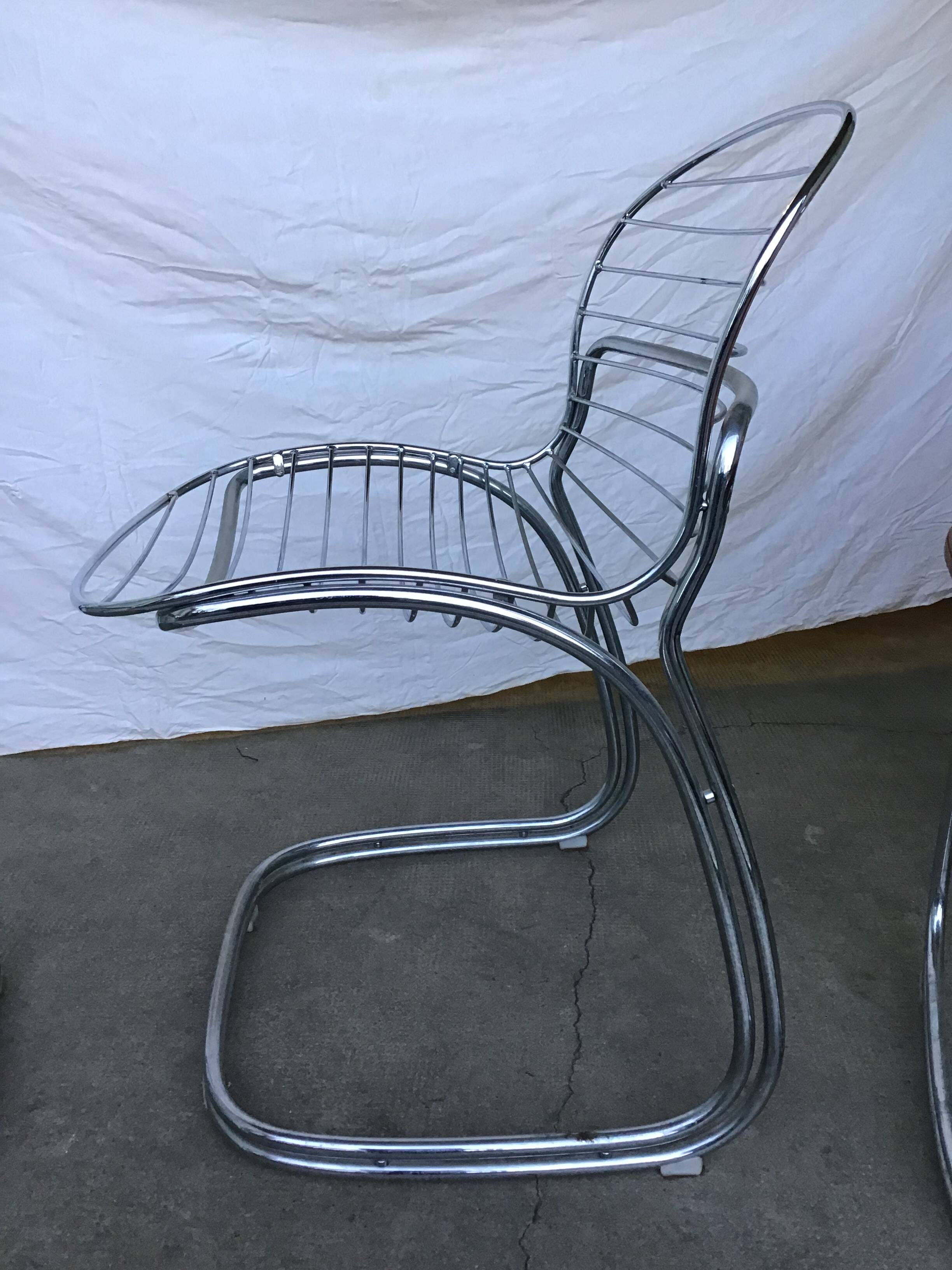 Lot de 3 chaises Sabrina Gastone Rinaldi