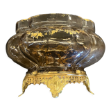 Art Nouveau Planter In Enamelled Glass