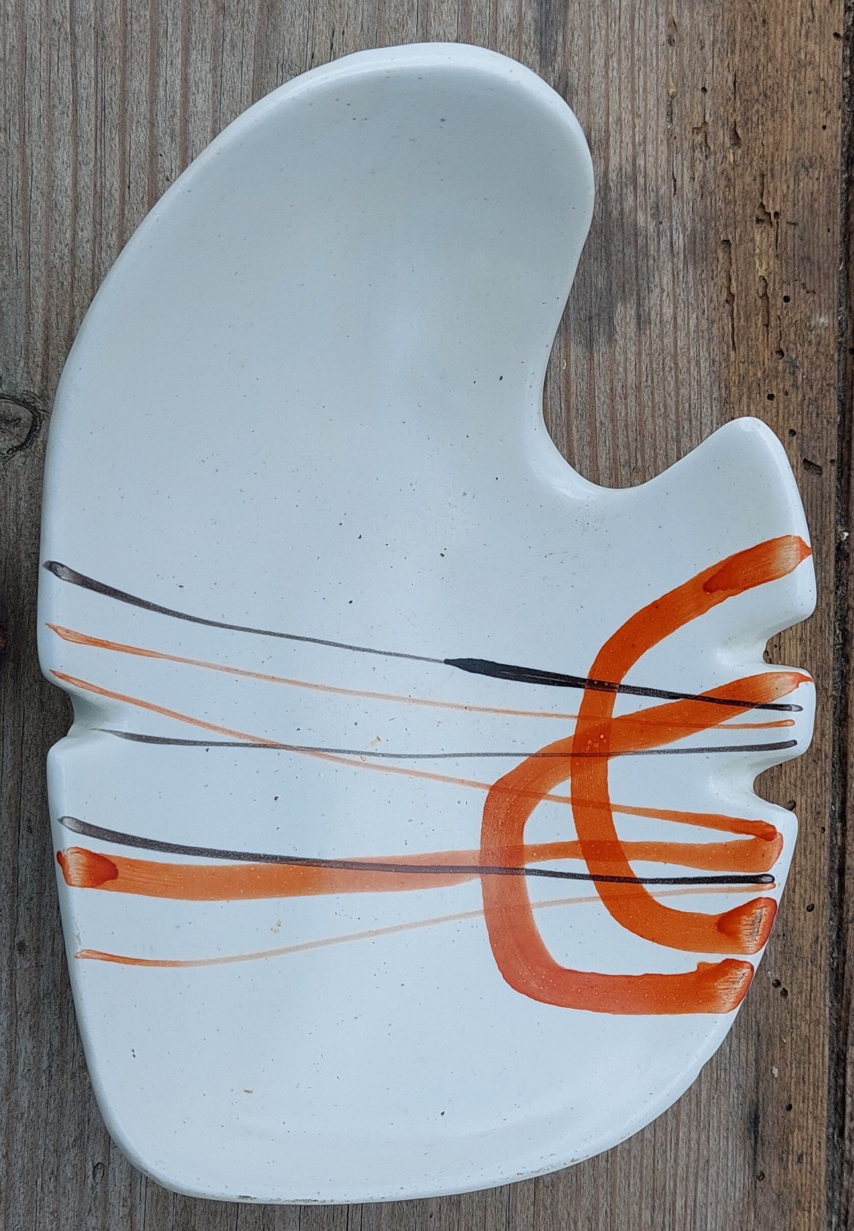 Empty pocket ashtray Capron Vallauris