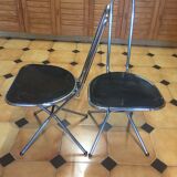 Pair of folding chairs of Niels Gammelgaard