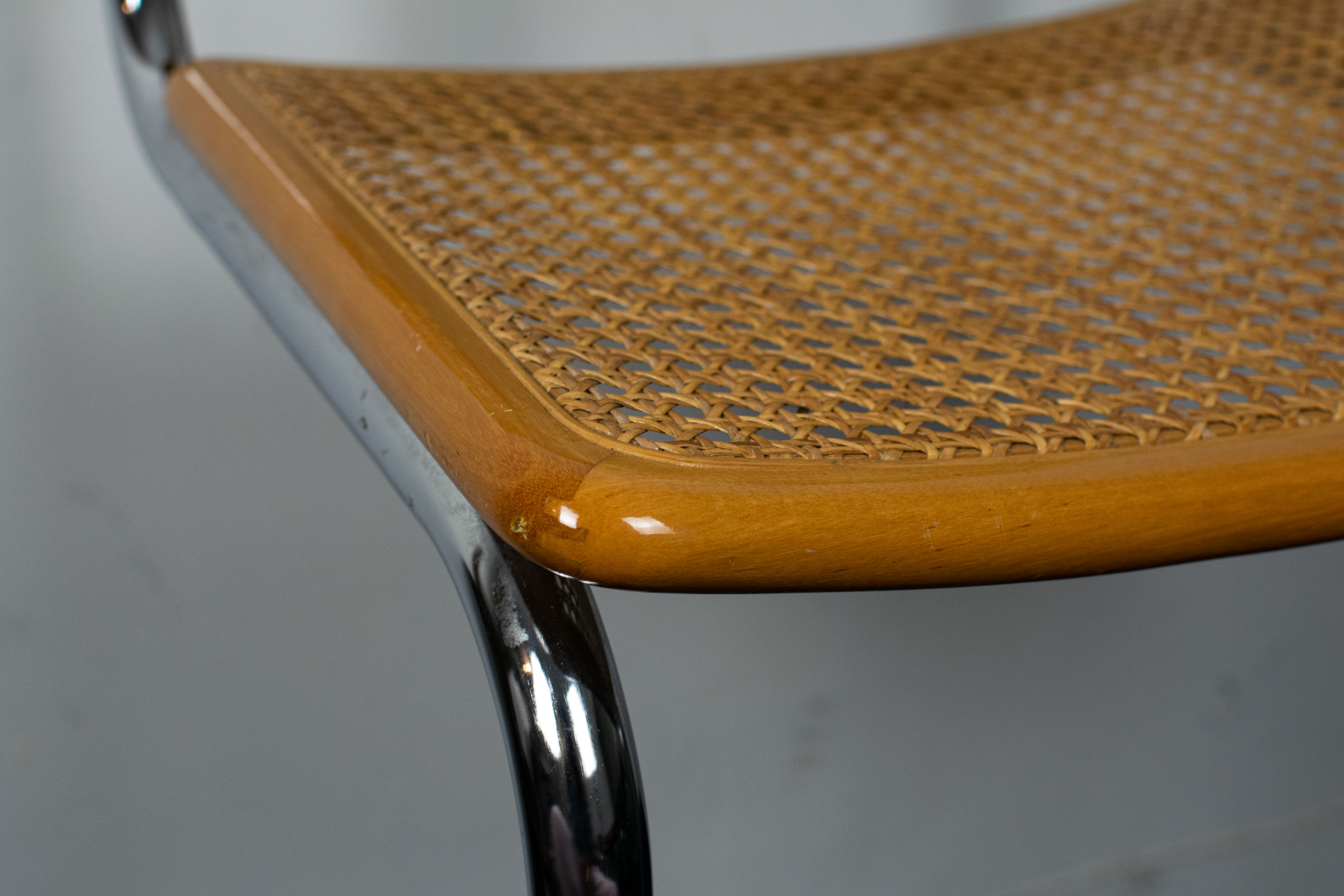 Bar stool S32 Cesca by Marcel Breuer 1970