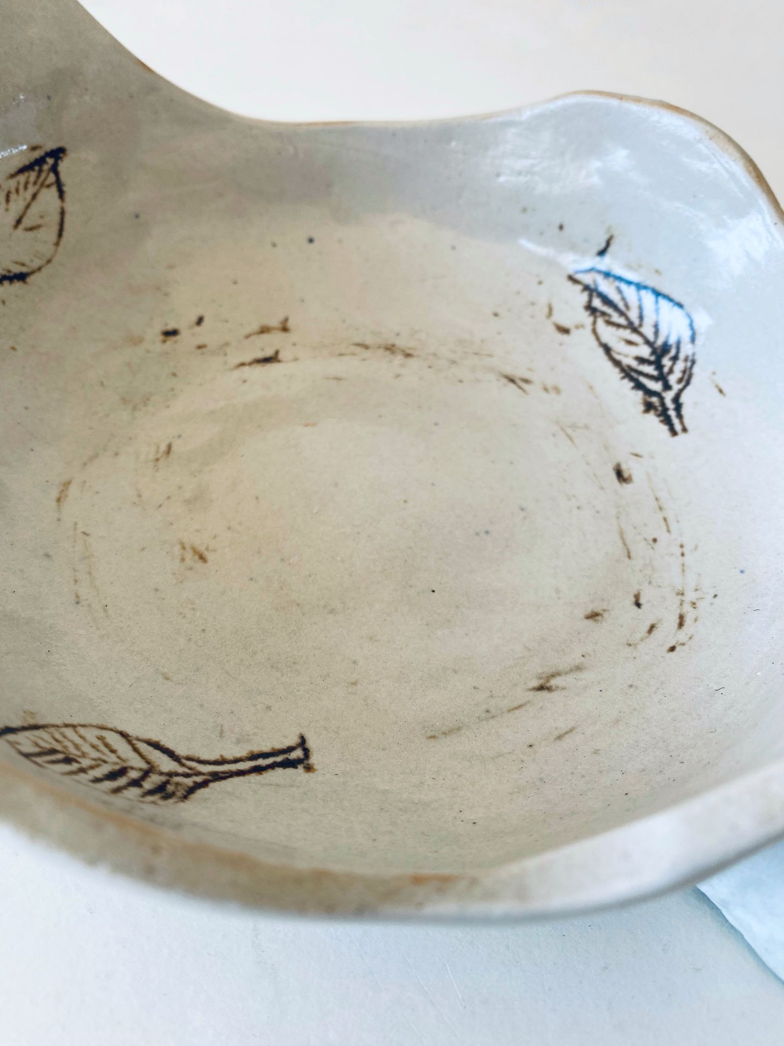 Vide poche ou coupelle en céramique oiseau