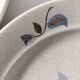 6 Saint-Amand stoneware dinner plates, Sologne pattern