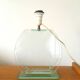 Lampe vintage en verre Phénix Créations années 90