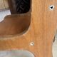 Vintage wooden children's sled chair – 60s/70s design furniture