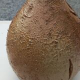 Ceramic lamp by Vallauris Fonck and Matéo lampshade of origin