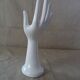 Hand flaguier faience white brand CAA vintage