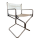 Mid-century director's chair Lafuma vintage chair from the 70s.