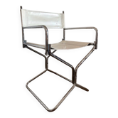 Mid-century director's chair Lafuma vintage chair from the 70s.