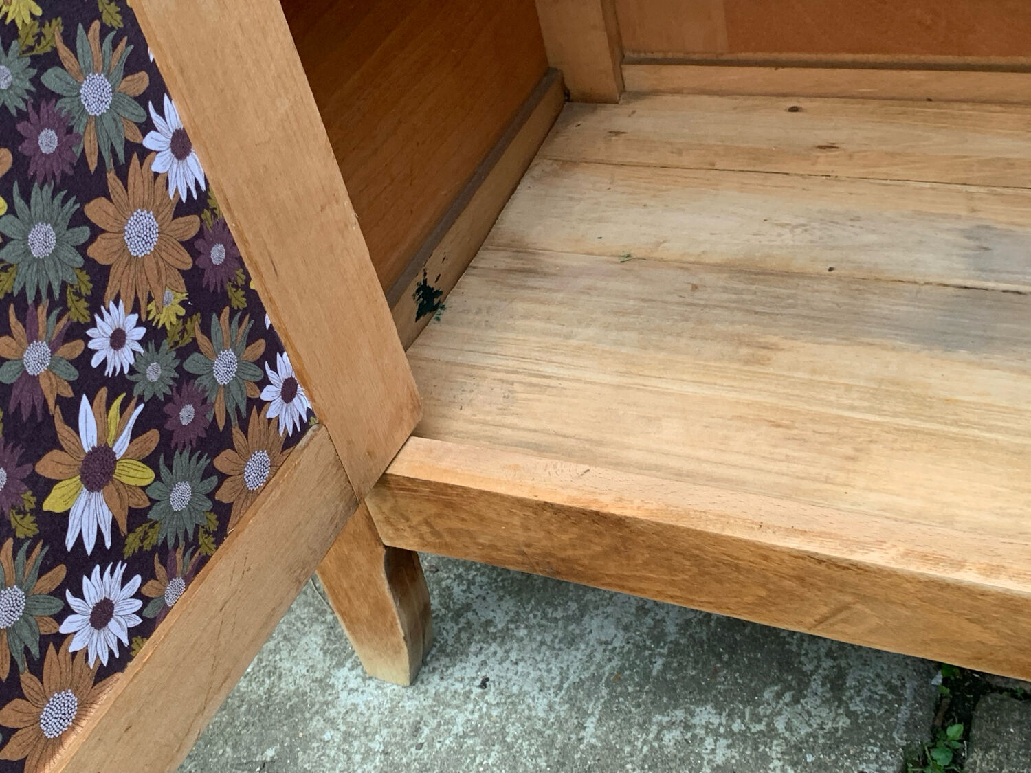 Buffet parisien bois brut 1940 H100