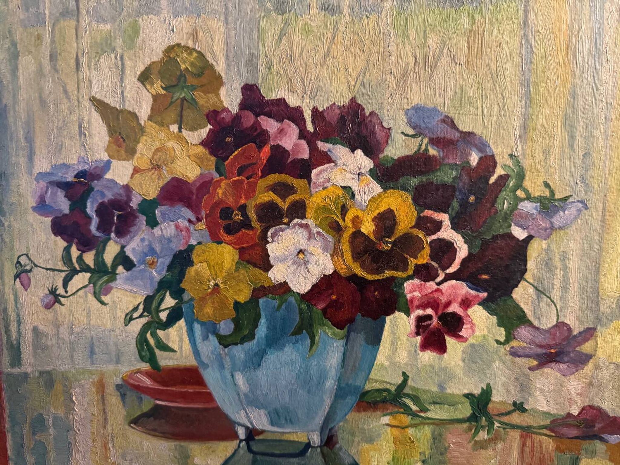 Painting, still life, G. Lang, 1947