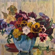 Painting, still life, G. Lang, 1947
