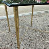 Table basse d'appoint plexiglas vintage