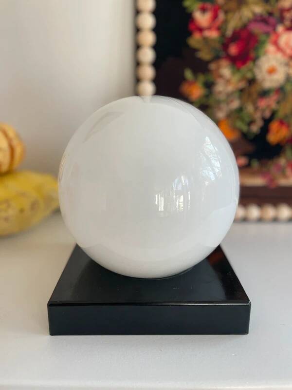 Vintage globe wall sconce
