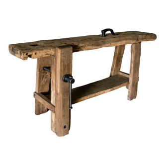 Old carpenter's workbench restored