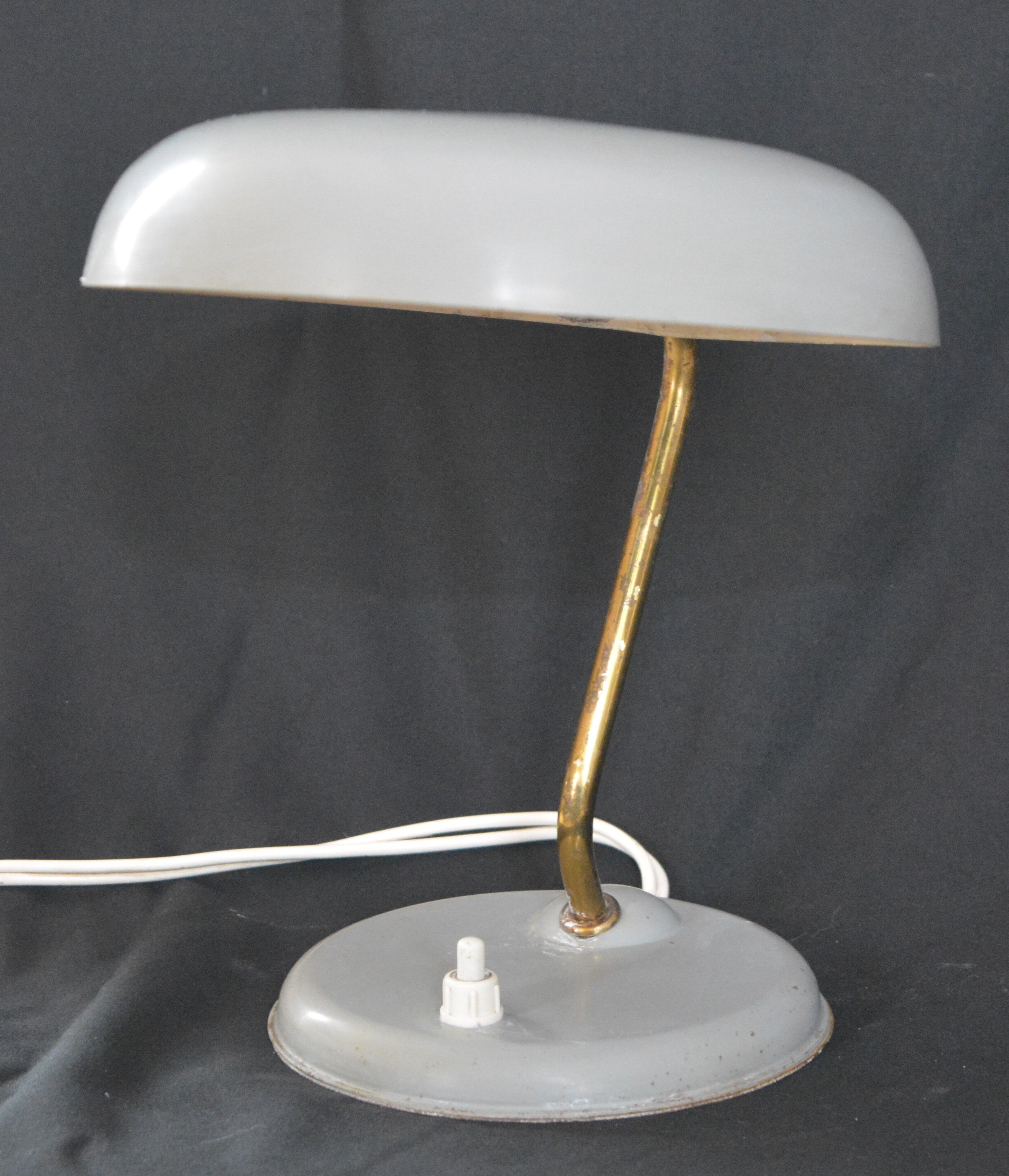 Metal table lamp