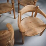 Dining chairs by Rainer Daumiller x 6, 1970s