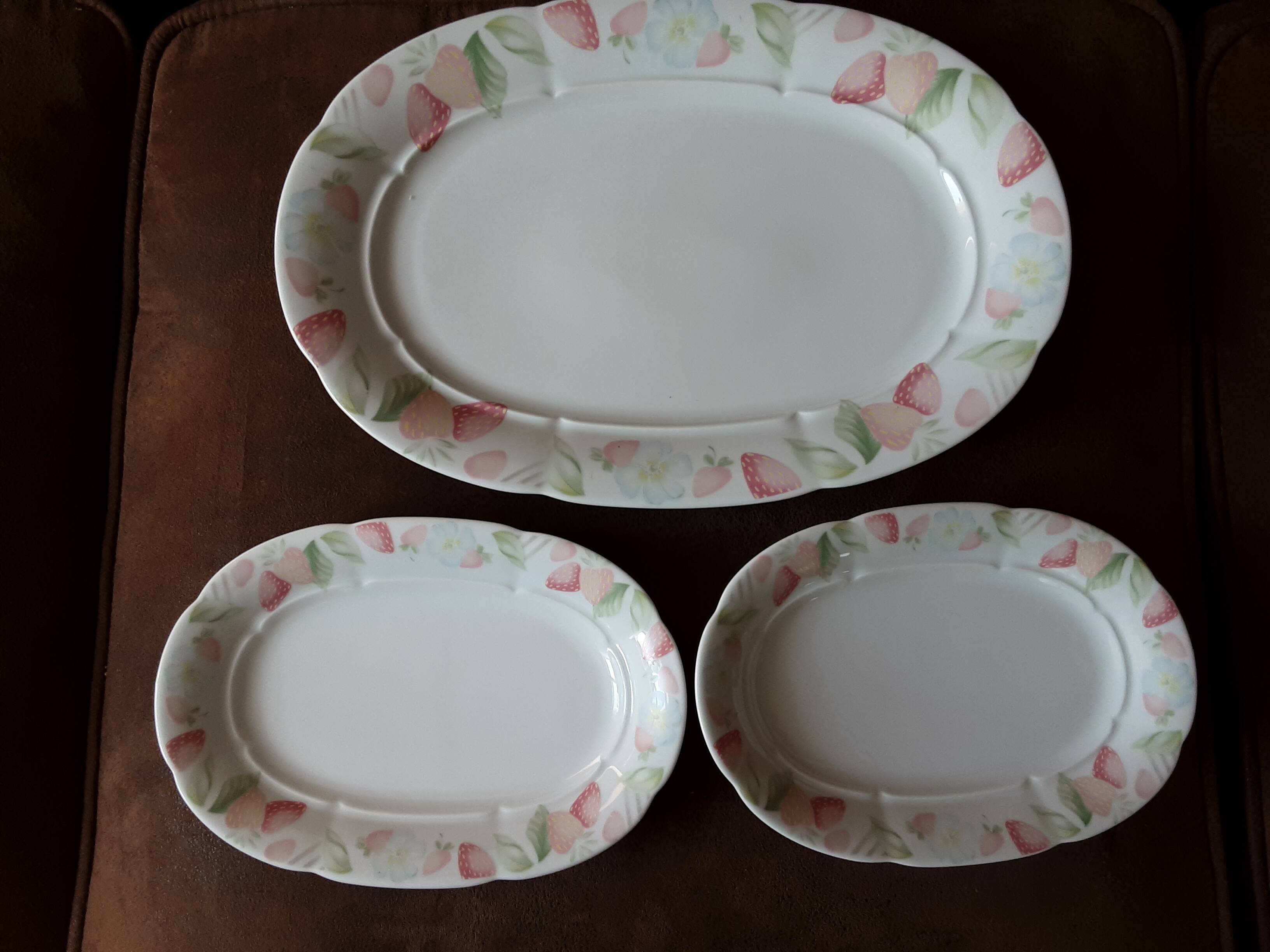 Set of 3 Mitterteich Bavaria dishes