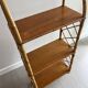 Rattan wall shelf