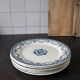 Set of 6 dinner plates Terre de Fer E. Bourgeois, Excelsior model