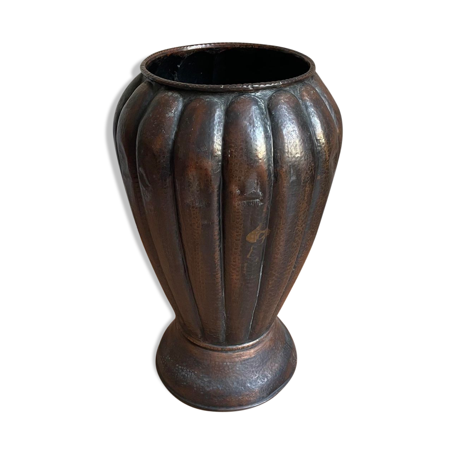 Copper umbrella stand