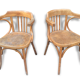 Pair of chairs baumann administrative french furniture