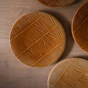 Set of 10 dessert plates "Wheat"